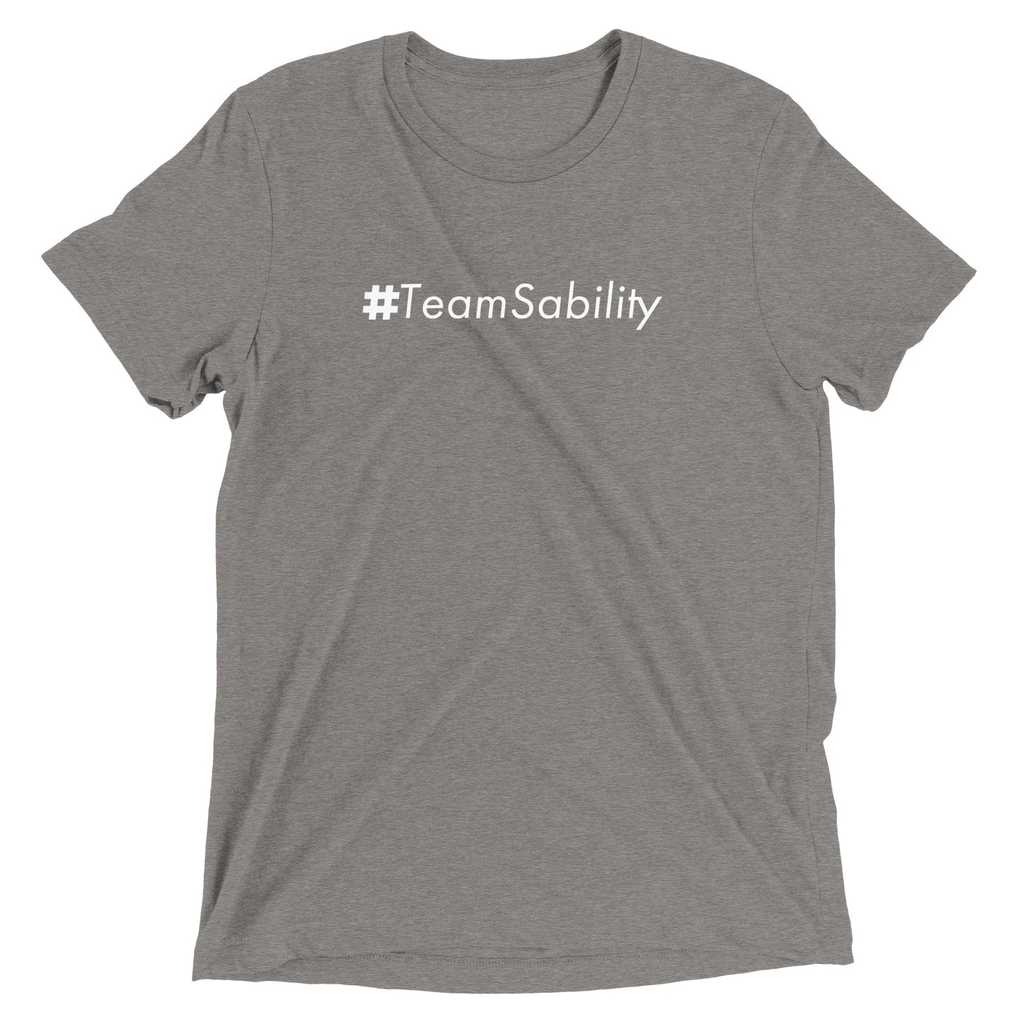 Extra-soft Unisex Triblend Tee (#TeamSability)