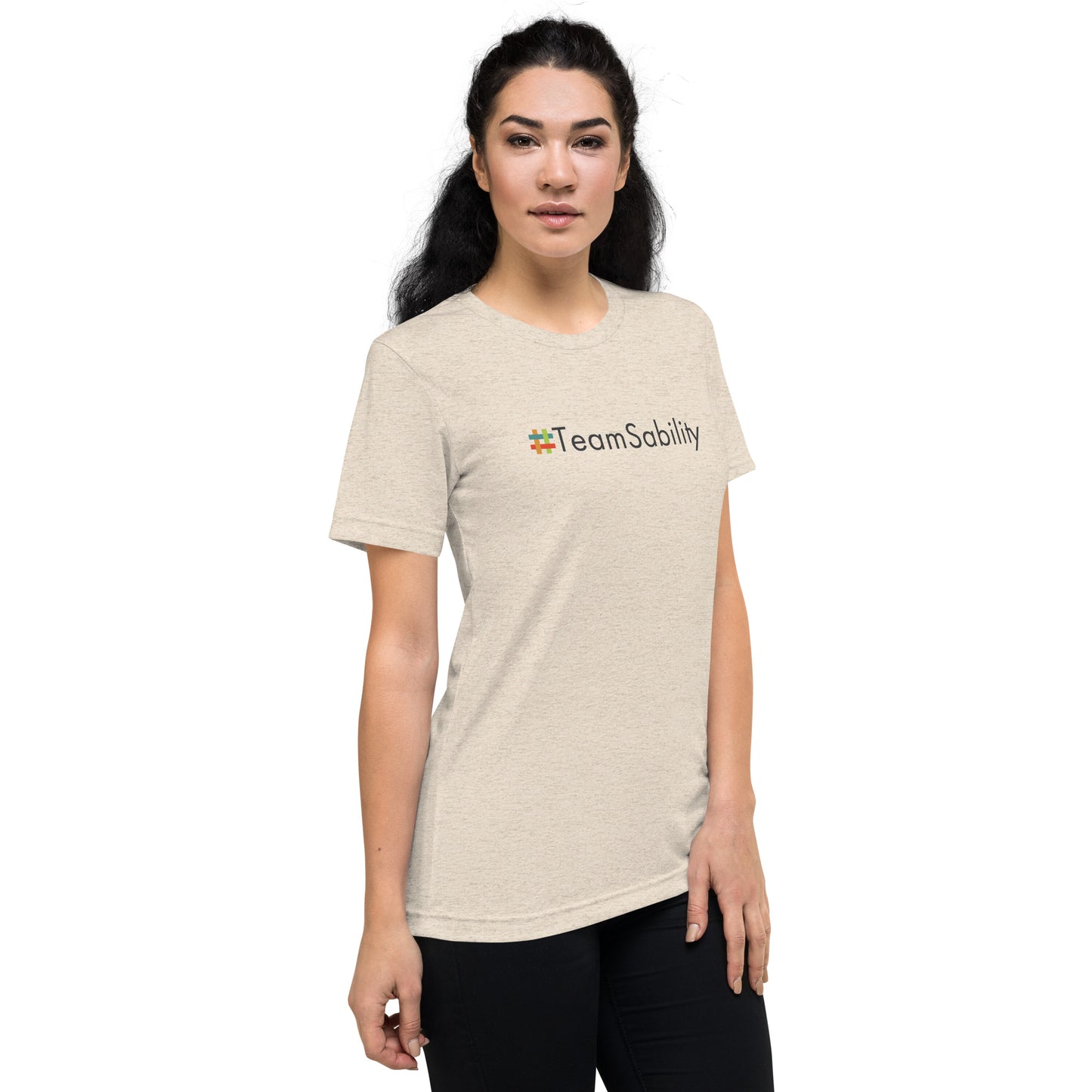 Extra-soft Unisex Triblend Tee (#TeamSability)